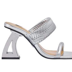 Ninety Union Metallic Heels size 11 NWOT